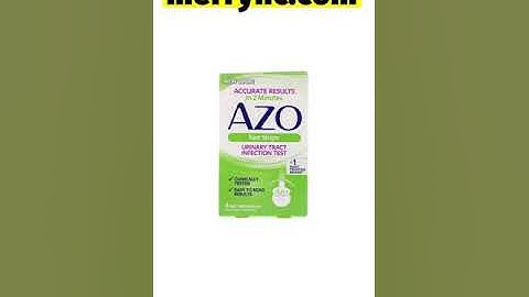 Azo, Urinary Tract Infection Test Strips, 3 Self-Testing Strips