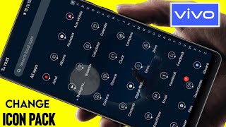 🔥How to Apply Cool Icon Pack in Vivo Phone | 🥰Vivo me icon style kaise Change Kare | New Update 2023 screenshot 3