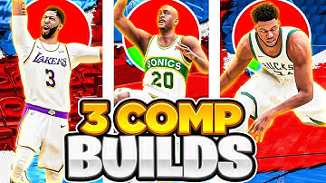 TOP 3 comp builds using the PURE RED pie chart on NBA 2K21!