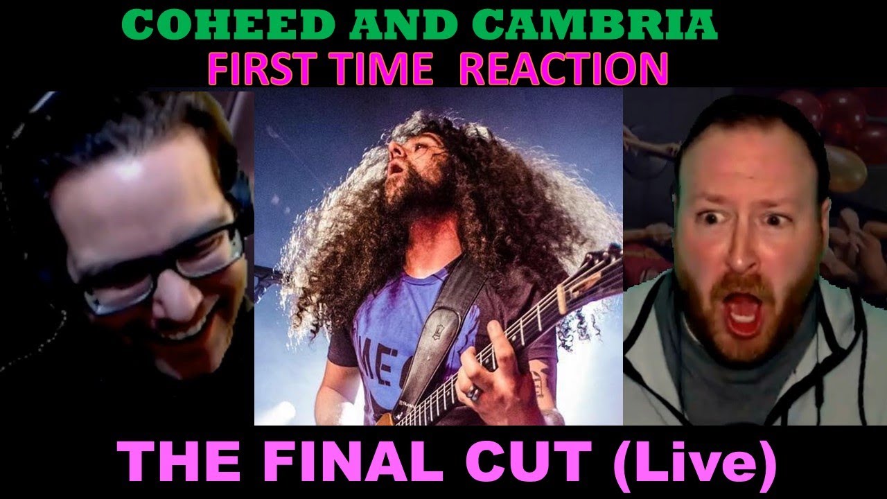 MOST EMOTIONAL GUITAR EVER! -Coheed and Cambria - The Final Cut (live) - REACTION