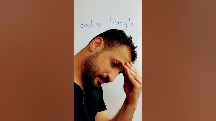 Scalene Triangles don’t have lines of symmetry