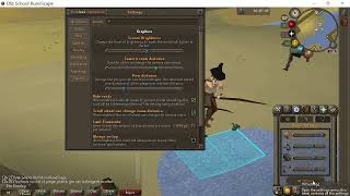 Old School Runescape | How to Change View Distance