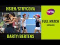Hsieh/Strycova vs. Barty/Bertens | Full Match | 2020 Brisbane Doubles Final