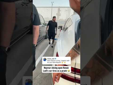 Neymar’s prank may have went too far 😂 (via neymarjr/IG)