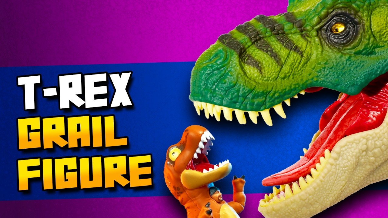 Jurassic World Dinosaur Tyrannosaurus Rex Grail UNBOXING - SDCC Exclusive