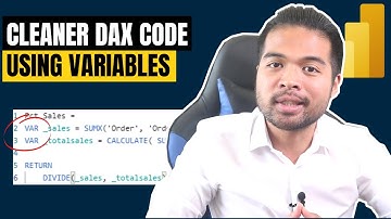 LEVEL UP your DAX codes using VARIABLES // Beginners Guide to Power BI in 2021