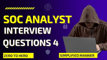 SOC Scenario based interview questions  4 2022