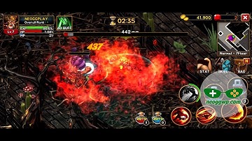 Death Dungeon (Offline) (Android) - Hack and Slash Gameplay Floor 1-7