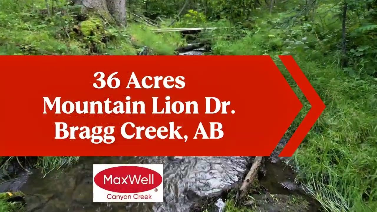 36 Acres for Sale, Bragg Creek AB