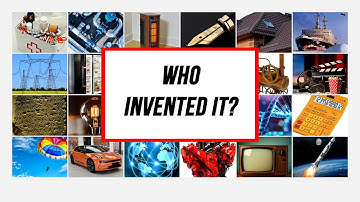 Quiz Guess Who Invented It