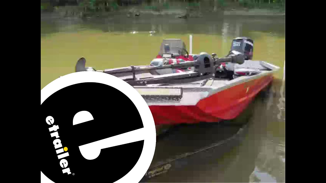  -Lainson Boat Trailer Roller Bunk Bracket - etrailer.com - YouTube