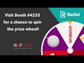 Win a Spin on the Radial Prize Wheel at NRF 2018