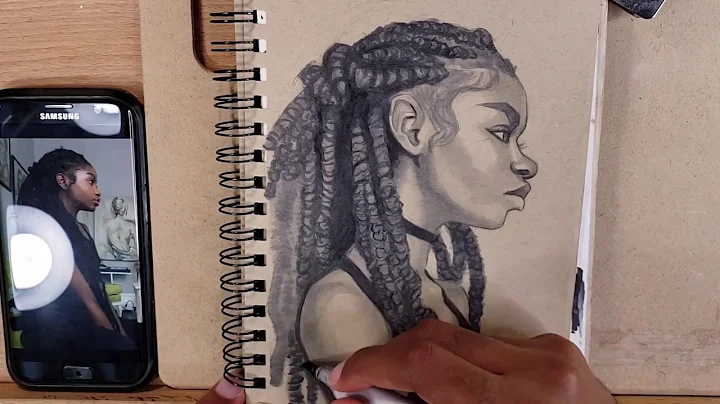 EPISODE 003 | Time Lapse | Gray Copic Markers in Strathmore Toned Tan Sketchbook