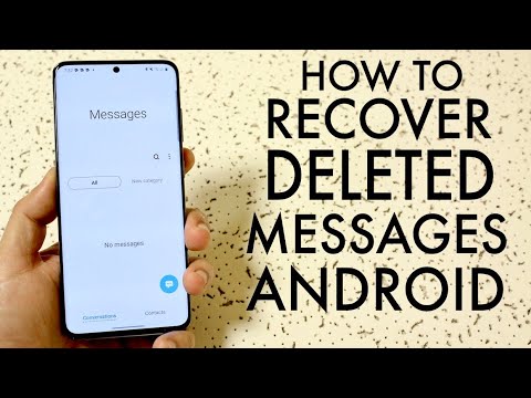 How To RECOVER Deleted Text Messages From ANY Android! (2020)