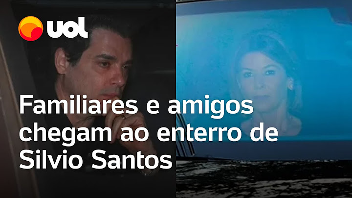 Silvio Santos é enterrado: filhas e amigos se despedem do apresentador