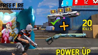 NEW PLASMA-X GUN+⚡M1887 BEST COMBO GAMEPLAY 👿|SQUAD VS SQUAD GRANDMASTER| FREEFIRE 🎮📲