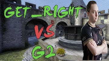 CSGO: POV NiP GeT_RiGhT vs G2 (28/20) cobblestone @ ESL Pro League Season 3