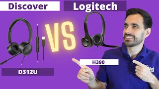 SHOWDOWN Logitech H390 VS NEW Discover D312U USB Computer Headset - LIVE MIC & SPEAKER TEST!