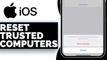 How to Reset Trusted Computers for iPhone or iPad
