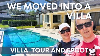 We move into a Villa | SUNSET LAKES FLORIDA VILLA TOUR & EPCOT | WALT DISNEY WORLD VLOGS