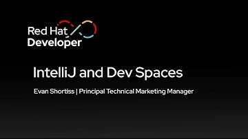 IntelliJ and Dev Spaces