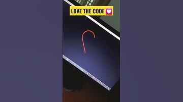 python heart 💘 #tiktok #python turtle animation