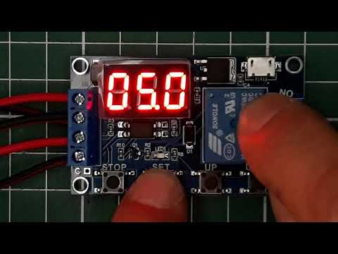 MODULO RELE TEMPORIZADOR DE 12V