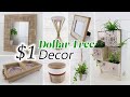 Dollar tree decor diy  faux wood mirror diy