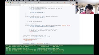 Live Coding - Moleculer Go - WhatsApp Chat App Example - #Golang #microservices