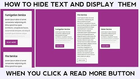 How to make a read more or read less button with HTML,  CSS AND JAVASCRIPT.