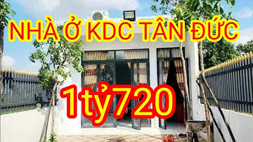 chính chủ cần tiền bán gấp căn nhà ở kdc tân đức | đức hòa | long an