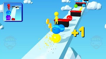 Stack Rider: All Levels Gameplay - New Update Android, iOS level  85
