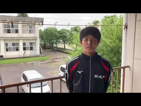 宮崎県インターハイ2021　都城西高校　主将インタビュー