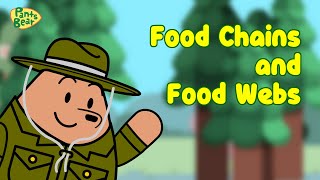 The Animal Food Chains | Education Video for Kids | #Pantsbear