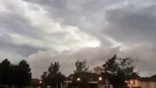 Time lapse: Storm rolls into Farmington, Utah