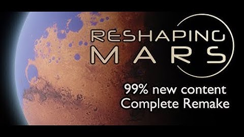 Reshaping Mars gameplay  2023 CZ/EN