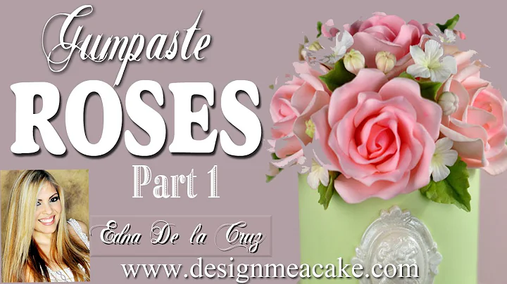 Gumpaste Rose Part 1