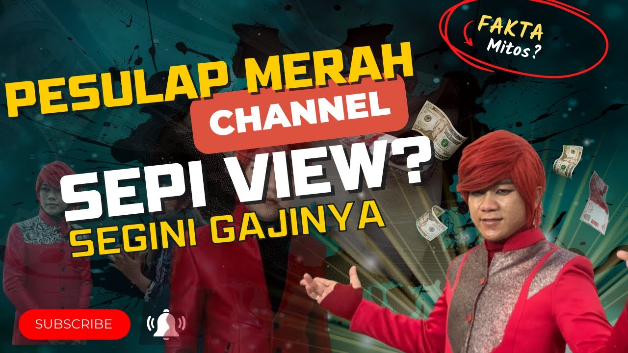 Sepi View? Gaji Pesulap Merah Dari Youtube Tidak Kalah dari Gus Samsudin