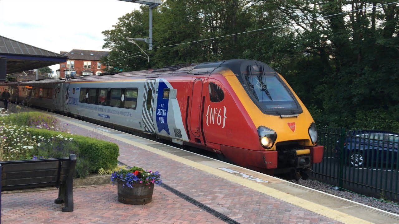 05:36 Poulton-le-Fylde to London Euston 08:34 Class 221 Virgin Trains Super Voyager