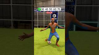 Spider-Man's Super Touch: Stop Ball Challenge With Rising Speed And Heroic Knees🕸️⚽️#Spiderman