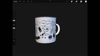 Procreate 3d Model - Mockup Mug Bundle