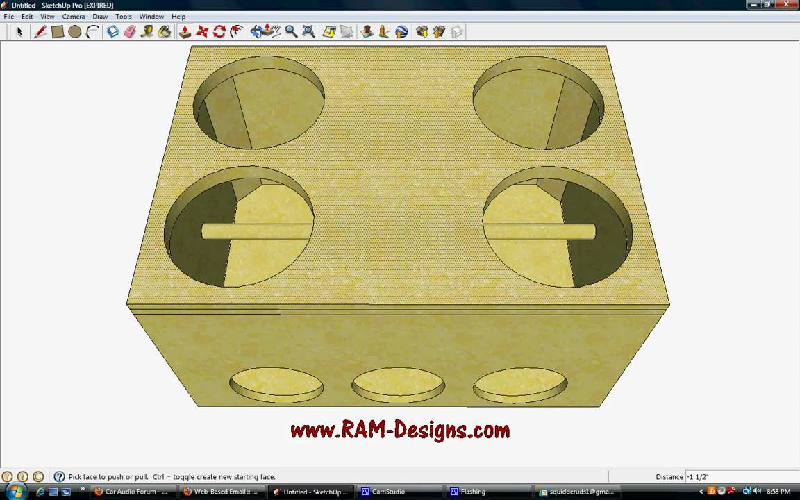 4 12 inch subwoofer box