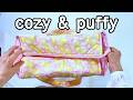 DIY Quilted Diaper Bag Tutorial: Soft, Puffy, and Extra Roomy 