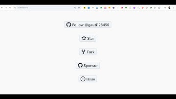 Build a Vue Github API Example to Embed Buttons to Fork,Star & Follow User Using vue-github-button