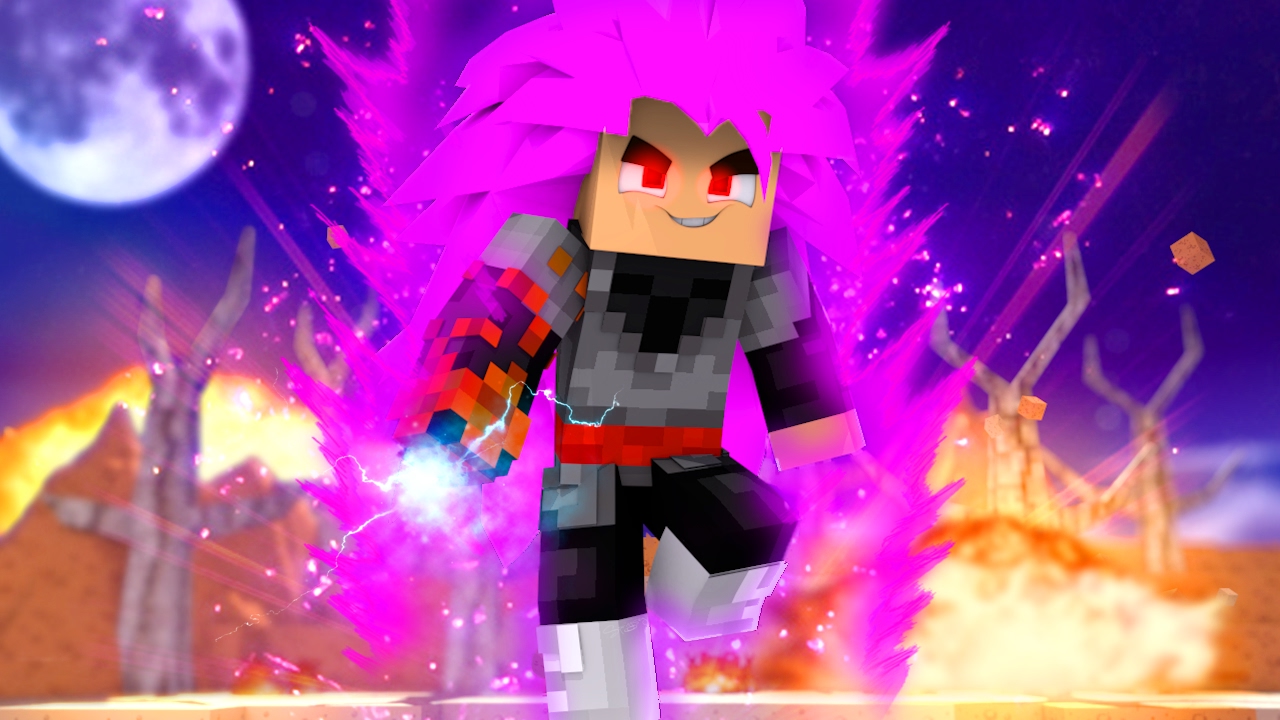 Minecraft: DRAGON BLOCK C - GOKU BLACK " Ine " - YouTube.