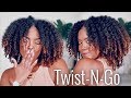 Twist & Go | Quick Dry Twistout on Natural Hair