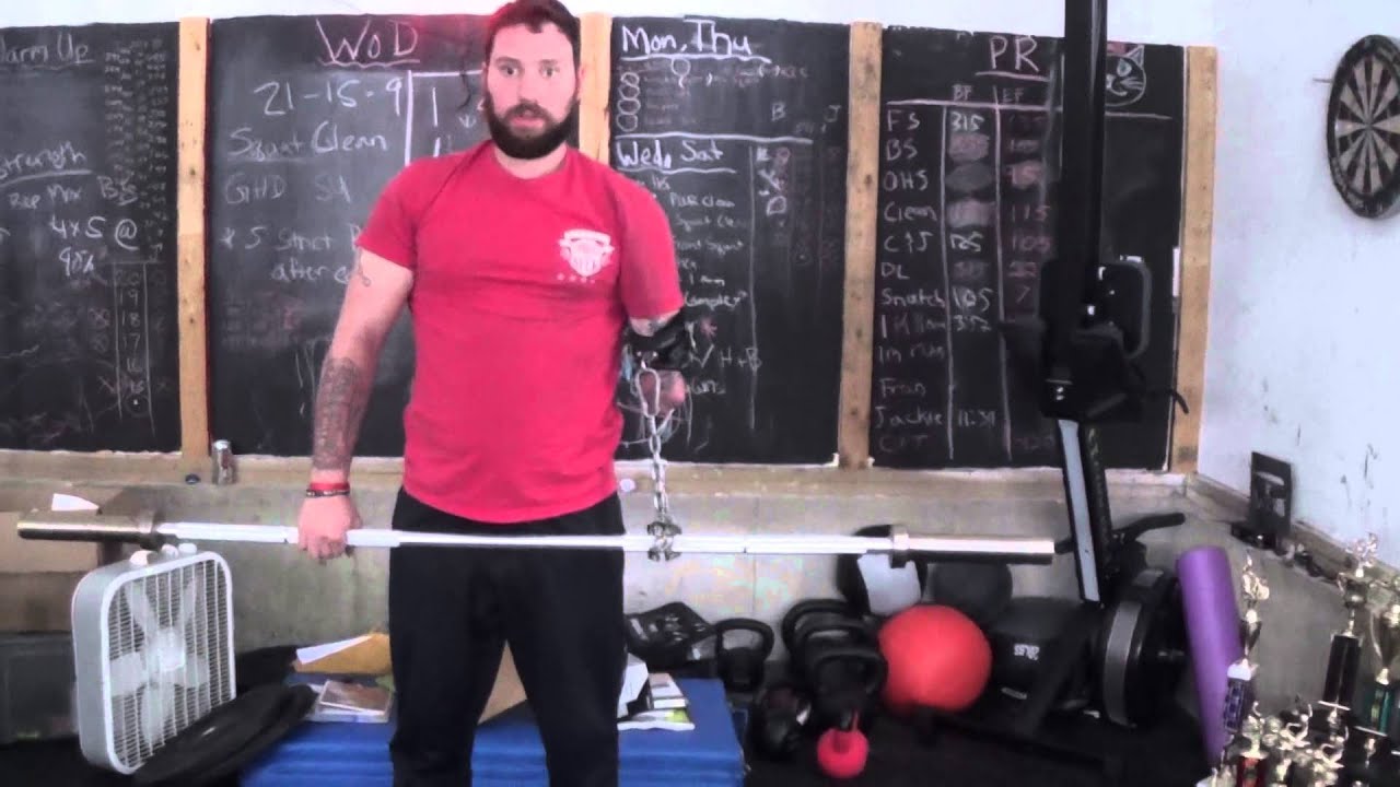 deadlifting with a strap and chain YouTube