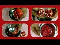 How to cut and open a Pomegranate | Awesome Pomegranate Technique