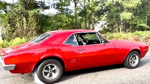 Horsepower Pontiac Firebird 400 big block Burnout #burnout #car