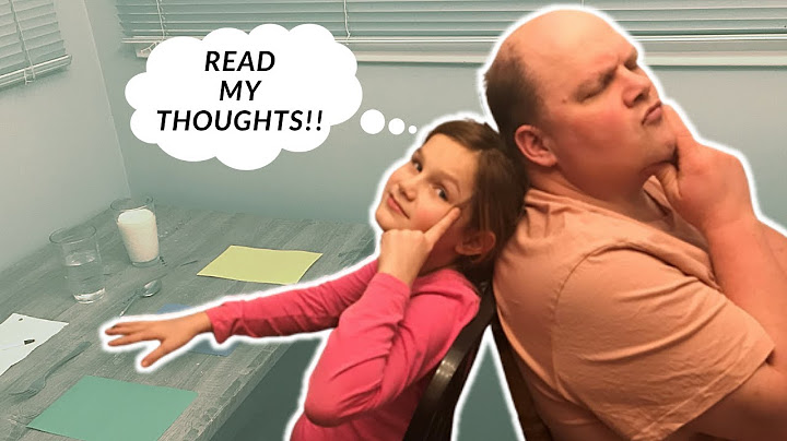 Parent vs. Child TELEPATHY Challenge! Part 1